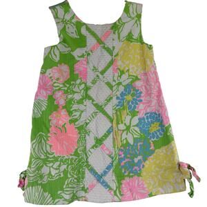 Lilly Pulitzer Girl's Little Lilly Classic Shift Dress Dress Size 2